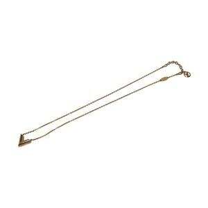 LOUIS VUITTON Gold Necklace